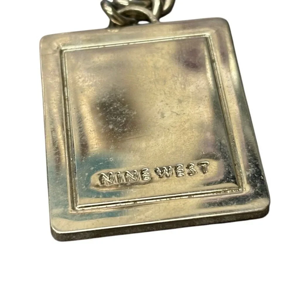 Nine West 1990’s Silver Tone Keychain